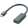 変換アダプタ miniDisplayport[オス] -  HDMI[メス] ミニディスプレイポート 0.15m エレコム