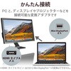 AD-MDPHDMIBK 変換アダプタ miniDisplayport[オス] - HDMI[メス] ミニディスプレイポート 0.15m エレコム 09296534