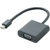 AD-MDPVGAWH miniDisplayport変換アダプタ VGA(D-Sub 15ピン)-ミニディスプレイポート エレコム 09296543