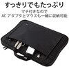 BM-IB016BK パソコンケース 11.6～14.1/15.4～16.4インチ インナーバッグ 取っ手付 軽量 フルオープン エレコム 09296893