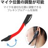 HS-EP13USV ヘッドホン ヘッドセット マイク付き 有線 USB接続 片耳イヤーフックタイプ 無指向性 テレワーク WEB会議 オンライン授業 シルバー エレコム 09298923