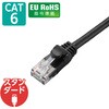 LANケーブル CAT6 ギガビット より線 RJ-45コネクタ スリムコネクタ RoHS エレコム