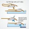 CL704 NN[g CL704 Clamcleat 09308157
