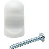 TW-031 ABSツマミ 白 WAKI(和気産業) 09310007