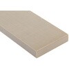 RS PRO プラスチックシート ベージュ， 500mm x 50mm x 10mm RS PRO