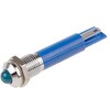 RS PRO パイロットランプ， 12V dc， 青， 実装ホールサイズ:8mm RS PRO