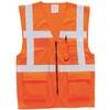 Hi Visベスト RS PRO XL オレンジ ポリエステル 2 エグゼクティブ RS PRO