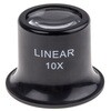 136-8106 �g�勾�E���[�y RS PRO 10X�{�C �����Y���a25mm RS PRO 09485291