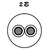 1CT 3.5×2 1種ゴムキャブタイヤケーブル ノーブランド 09510821