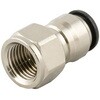 RS PRO エア継手 コネクタA:M5 コネクタB:プッシュイン4 mm チューブねじ込み RS PRO