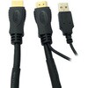 182-8813 RS PRO HDMIケーブル 長さ:40m, コネクタ A:オス, コネクタ B:オス RS PRO 09537459