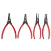 182-9982 RS PRO サークリッププライヤー 4個 鉄 RS PRO 09538649