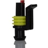 185-8229 RS PRO ���b�J�[�X�C�b�` DPST �C���~�l�[�V�����F���� �J�b�g�A�E�g���F22.3mm RS PRO 09549018