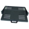 195-9126 トレイ RS PRO 2U Black RS PRO 09570745
