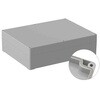 201-0168 RS PRO 汎用ボックス, ポリカーボネイト, 高さ:85 mm, 奥行き:300 mm RS PRO 09588769