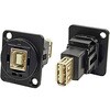 RS PRO フィードスルー USB コネクタ B to A， メス to メス パネルマウント RS PRO