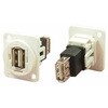 203-5614 RS PRO USBコネクタ A, メス パネルマウント RS PRO 09594579