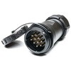 207-0715 RS PRO 丸型コネクタ, 10極, ケーブルマウント RS PRO 09608990
