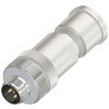 208-0564 RS PRO 丸型コネクタ, 4極, M12, ケーブルマウント RS PRO 09610661