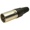 208-0606 RS PRO XLRコネクタ オス 3極 ストレート ケーブルマウント 銀めっき RS PRO 09611011