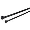 RS PRO 結束バンド， 165mm x 2.5mm， 黒， ナイロン 66 RS PRO
