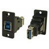 218-8302 RS PRO USB�R�l�N�^ B to A�C ���X to ���X �p�l���}�E���g RS PRO 09630358