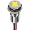 220-8940 RS PRO パイロットランプ, 12V dc, 黄, 実装ホールサイズ:8mm RS PRO 09631241