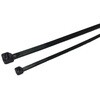 RS PRO 結束バンド， 280mm x 4.8mm， 黒， ナイロン 66 RS PRO