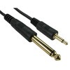 RS PRO AUXケーブル 6.35 mmモノジャック 3.5 mm、モノジャック 3m RS PRO