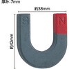8082 フェライトU磁石 アーテック[学校教材・教育玩具] 09717846