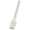 RS PRO ブーツレースフェルール， 最大ワイヤサイズ 0.75mm2， ピン長さ 12mm， ピン径 1.2mm RS PRO