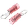 RS PRO 丸形圧着端子， 内径：3.7mm， スタッド径：M3.5， 赤 RS PRO