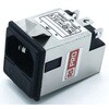 RS PRO IECインレット 2ヒューズ シャーシマウント 10A 250 V ac RS PRO