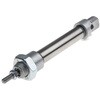 304-3353 RS PRO �󈳃s�X�g�����b�h�V�����_ ISO6432�V���[�Y �{�A�F10mm �X�g���[�N�F25mm RS PRO 09821056