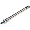 304-3858 RS PRO �󈳃s�X�g�����b�h�V�����_ ISO6432�V���[�Y �{�A�F20mm �X�g���[�N�F160mm RS PRO 09821370