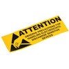 ESDラベル RS PRO あり 黄 ビニール Attention RS PRO
