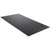 RS PRO プラスチックシート 黒， 1000mm x 500mm x 8mm RS PRO