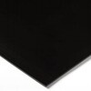 RS PRO プラスチックシート 黒， 500mm x 500mm x 25mm RS PRO