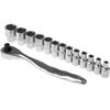 668-5789 RS PRO �\�P�b�g�Z�b�g1/4 �C���` 14�s�[�X RS PRO 09850718