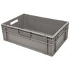 L ユーロコンテナ RS PRO 40L， 200mm x 400mm x 600mm PP グレー RS PRO