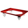 Euro Container Dolly 625x420x160 -Red，PP RS PRO