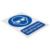 763-1670 ���H�W�� RS PRO Eye Protection Must Be Worn �p��� PP�d���v���X�`�b�N ��/�� �Ȃ� �T�C�� RS PRO 09861270