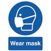 763-1768 ���H�W�� RS PRO Wear Mask �p��� PP�d���v���X�`�b�N ��/�� �Ȃ� �T�C�� RS PRO 09861480