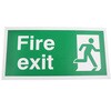 763-1812 �o���W�� RS PRO Fire Exit �p��� �v���X�`�b�N ��/�� 300mm �T�C�� x 150 mm RS PRO 09861541