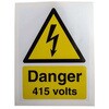 776-0964 ���S���x�� RS PRO ��/��/�� �r�j�[�� Danger 415 Volts RS PRO 09864490