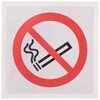 RS PRO 禁止標識「禁煙」 ビニール製 黒/赤/白 RS PRO