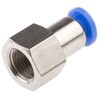 RS PRO エア継手 コネクタA:R 1/8 コネクタB:プッシュイン4 mm チューブねじ込み RS PRO