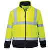 Hi Visフリース RS PRO メンズ L ネービー/黄 あり EN 20471 Class 3 RS PRO