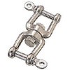 ステンレス ダブルシャックル 全長88mm 水本機械製作所