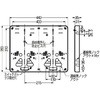 積算電力計取付板 未来工業